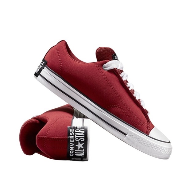 Converse Puff Taylor Ox Park Red White Black Sneakers A14949C Mens 9 Womens 10.5 - Picture 6 of 11